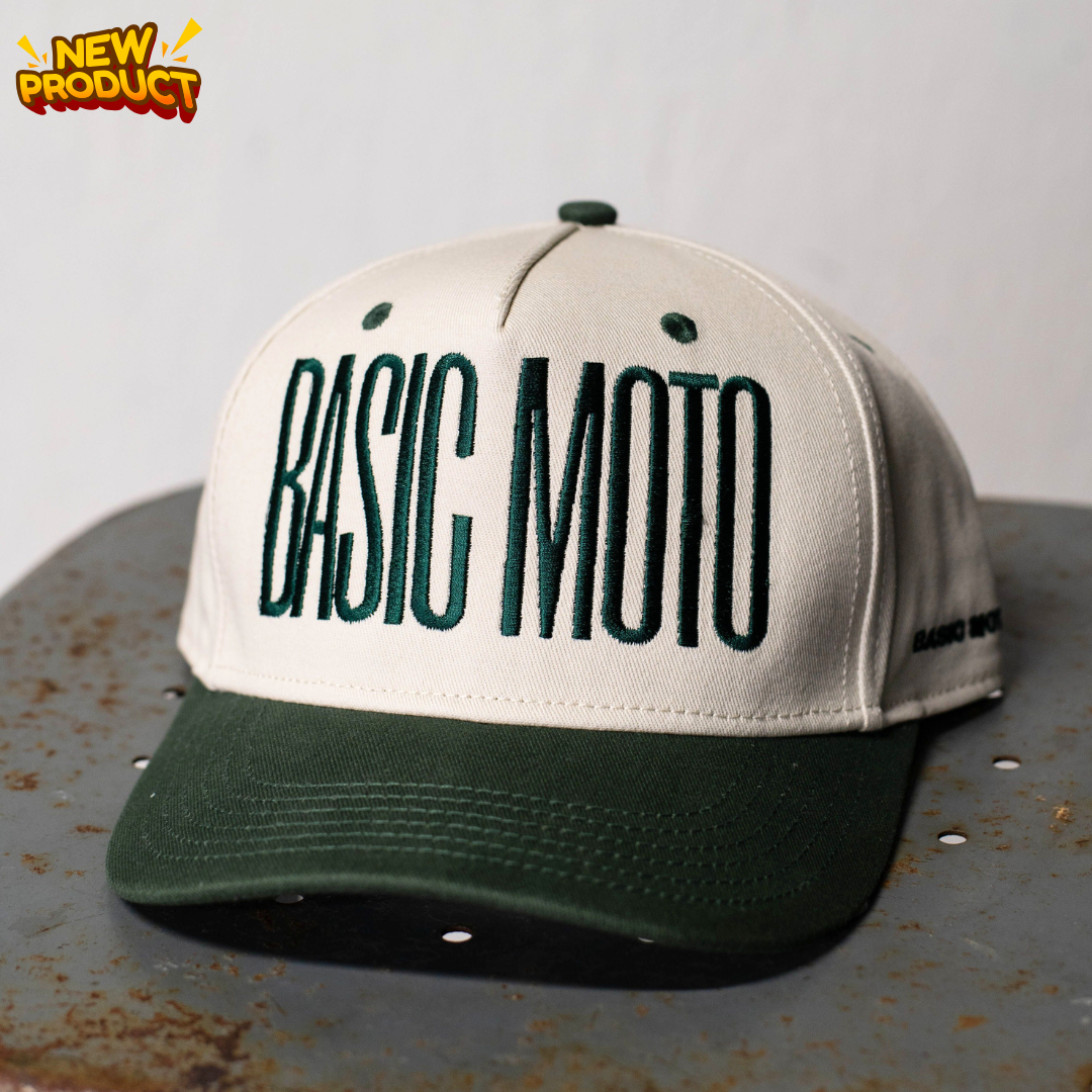 Basic Moto - Structured Snap Back Hat
