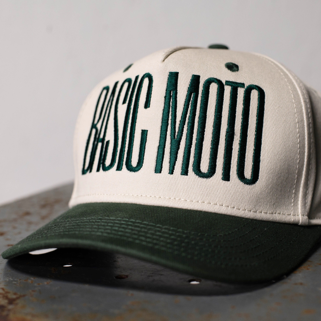 Basic Moto - Structured Snap Back Hat
