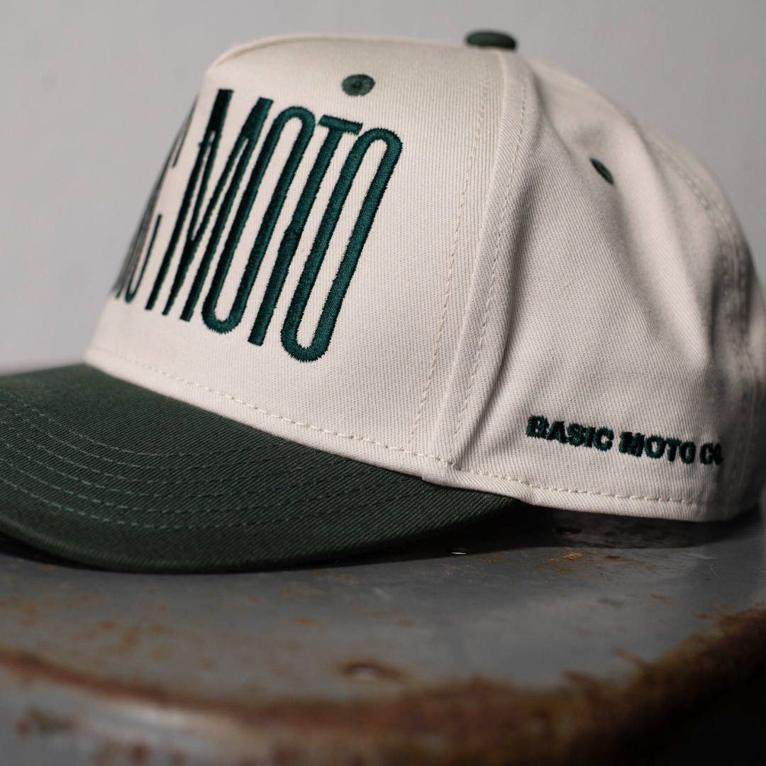 Basic Moto - Structured Snap Back Hat