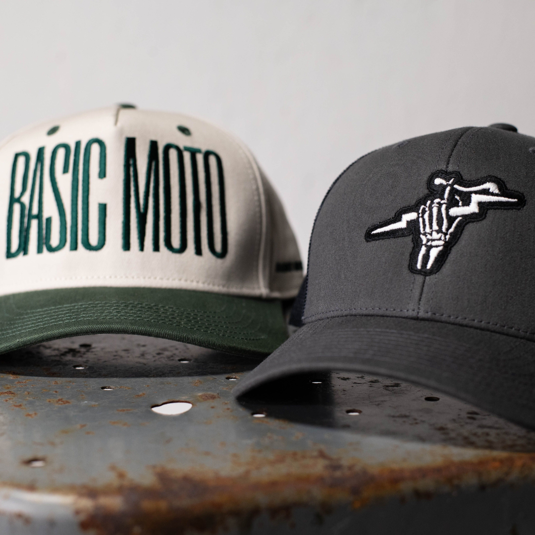 Basic Moto - Structured Snap Back Hat