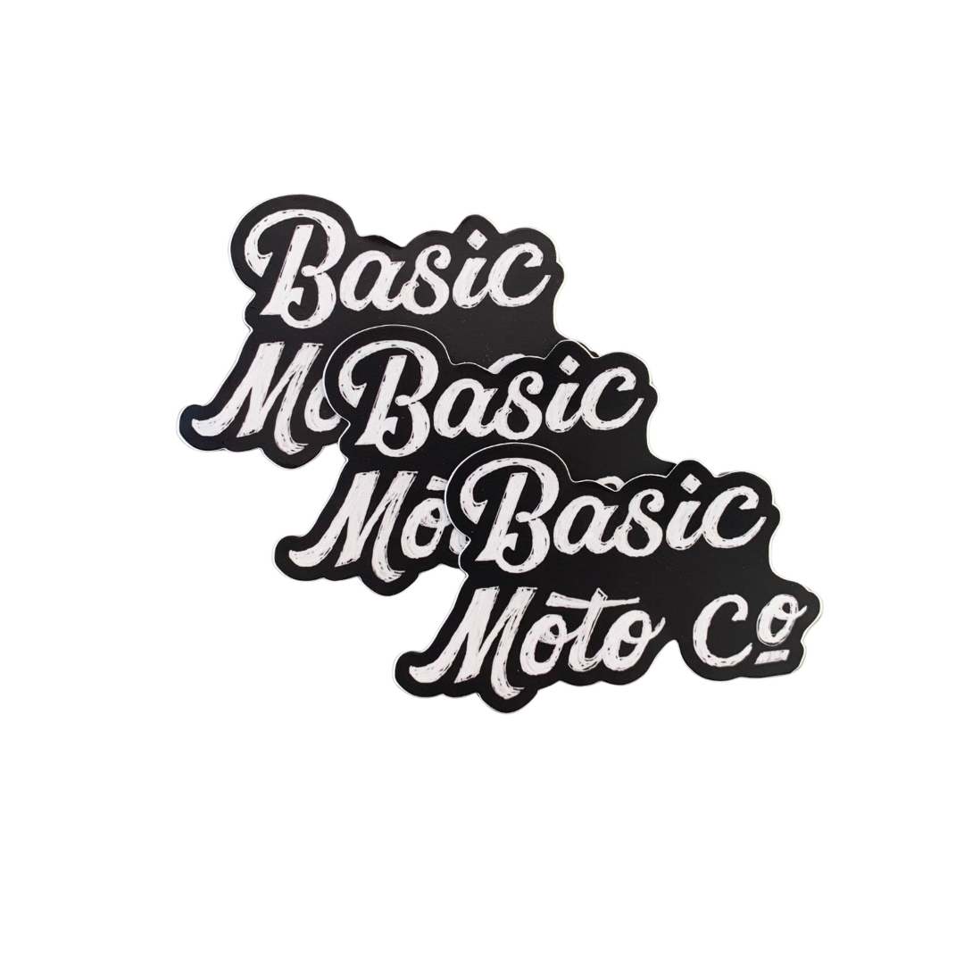 Basic Moto Co. Sticker Pack