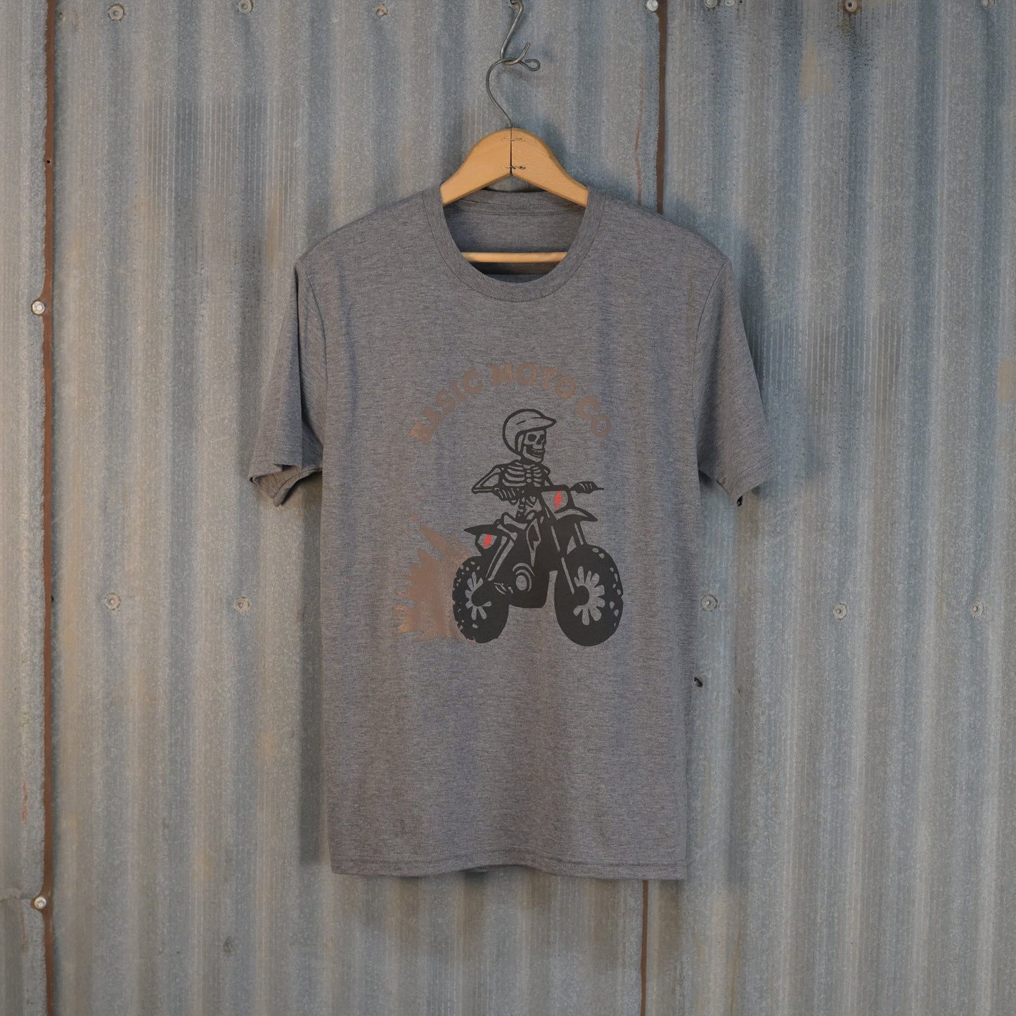 Basic Moto Co. Skely Ride- T-Shirt