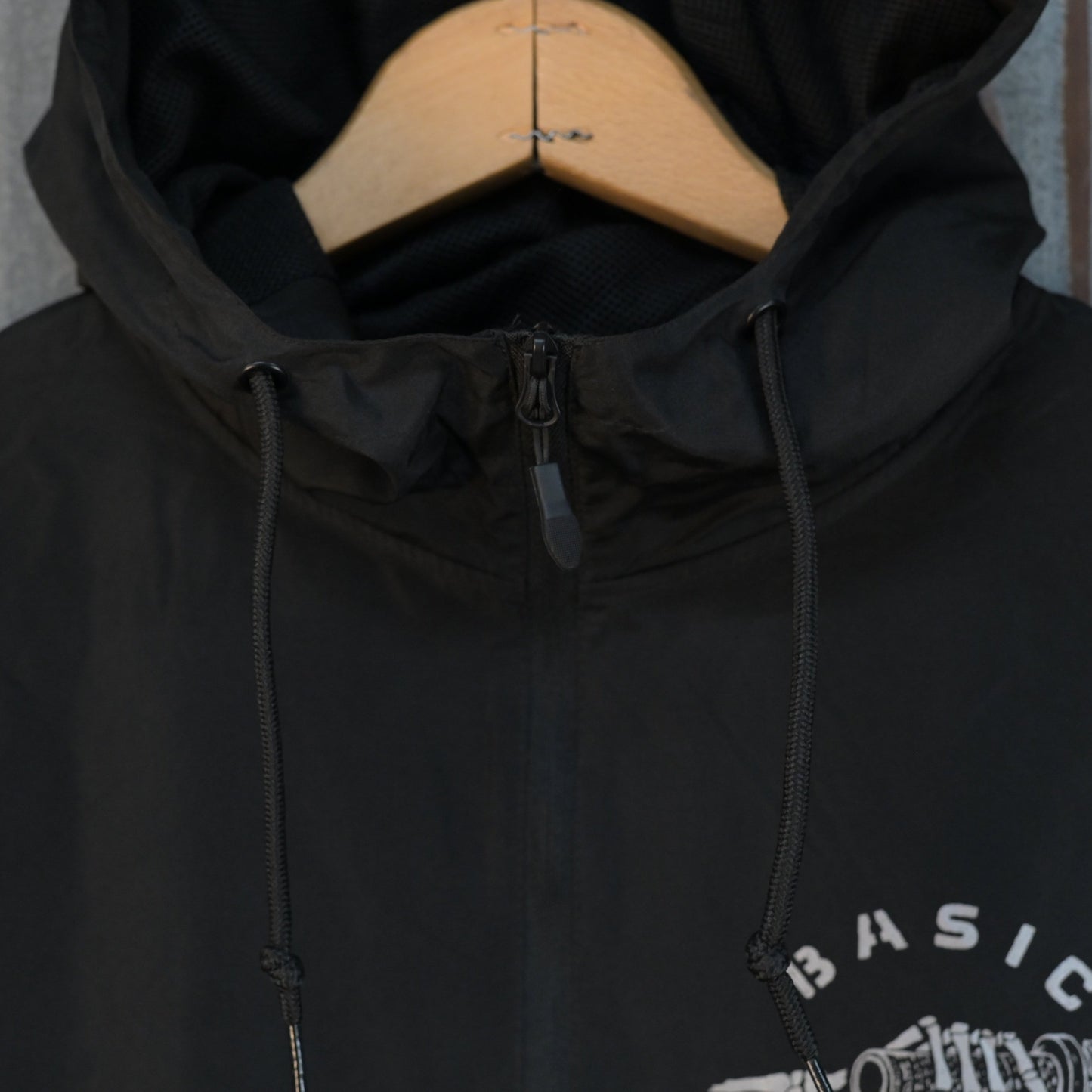 Basic Moto Co - Black Windbreaker