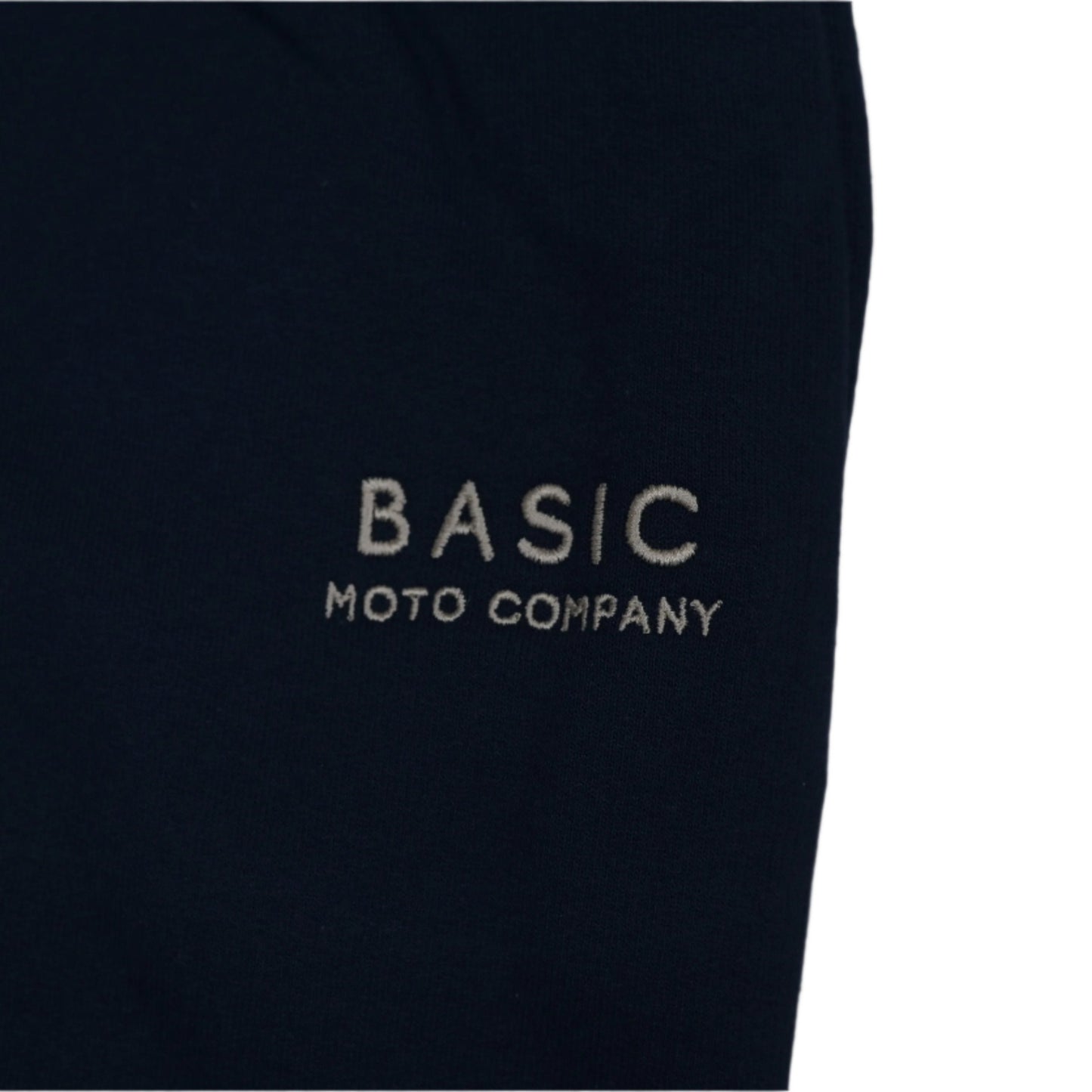 Basic Moto Co Fleece Sweatpants - Navy