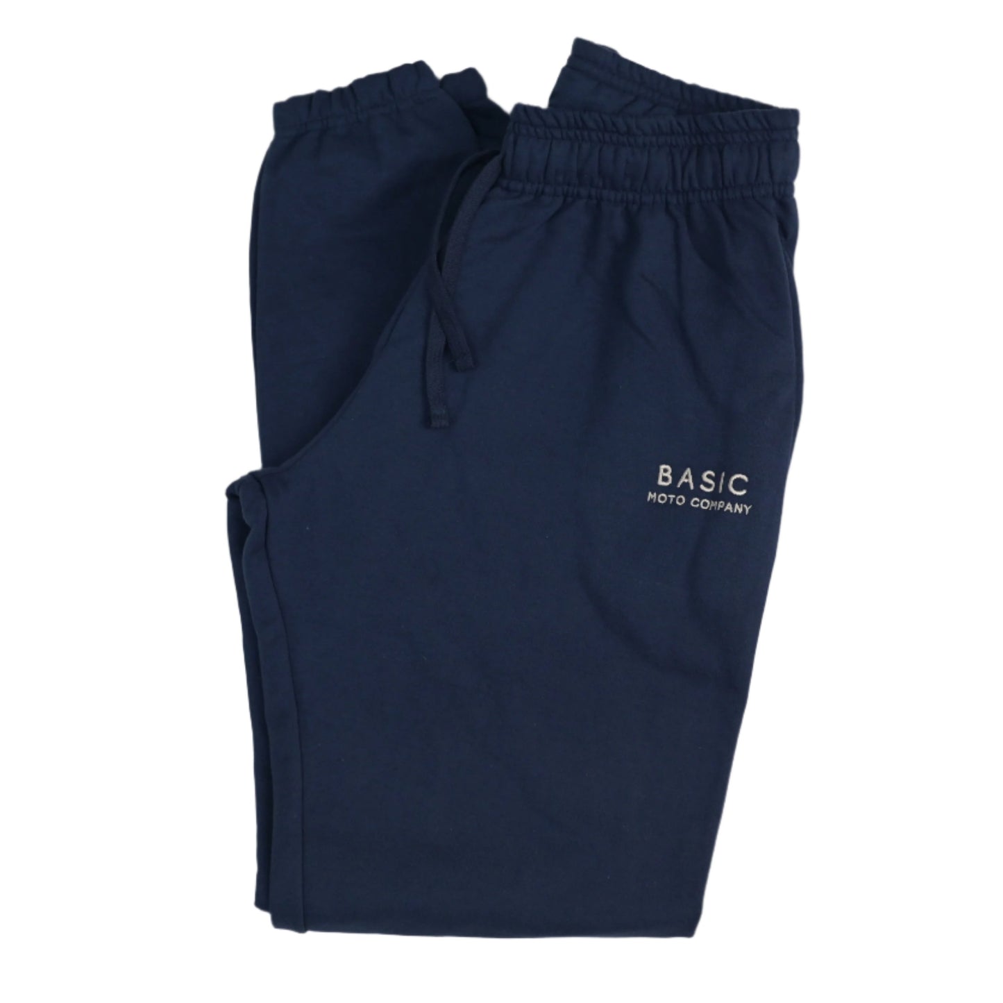 Basic Moto Co Fleece Sweatpants - Navy