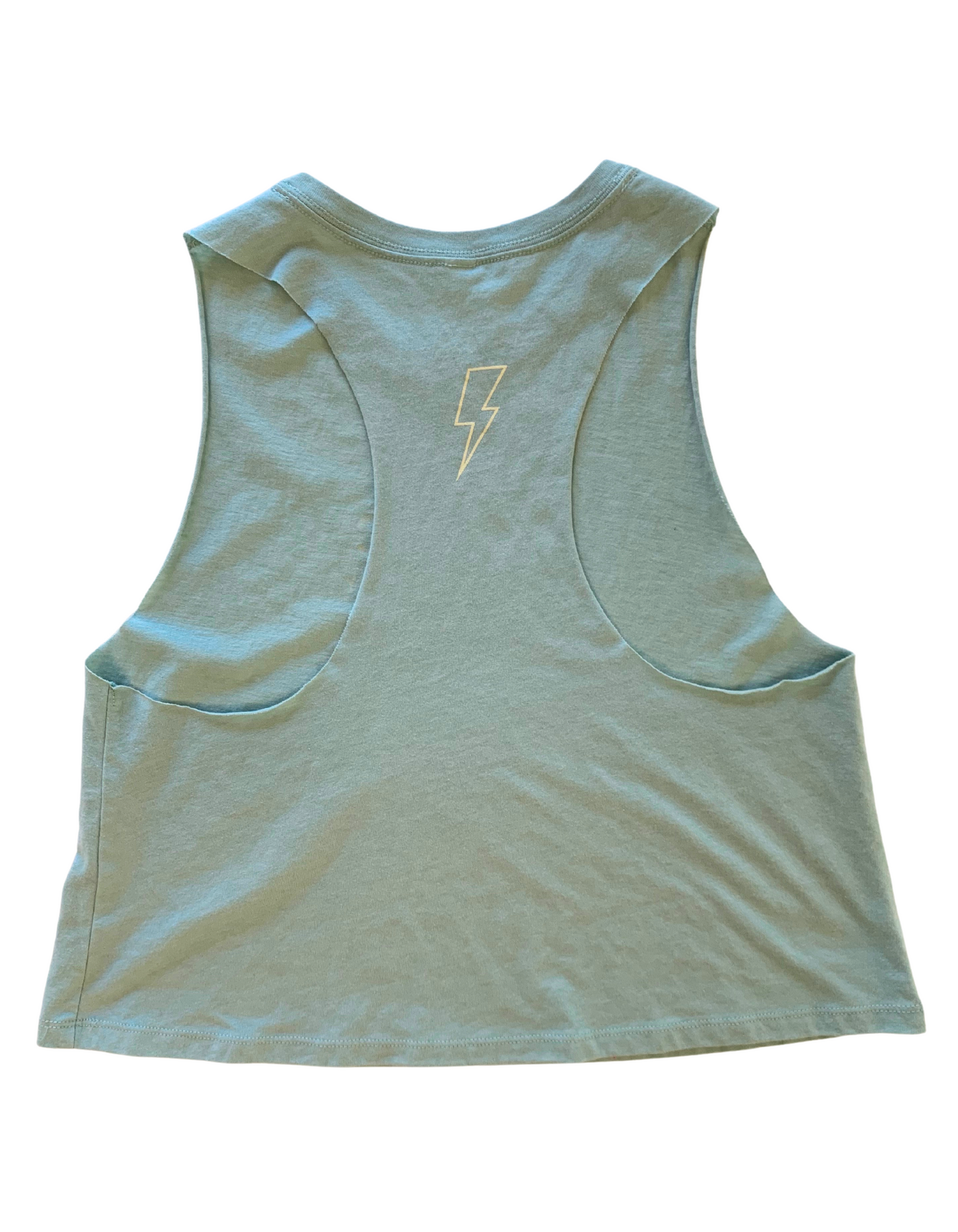Basic Crop Tank Sage