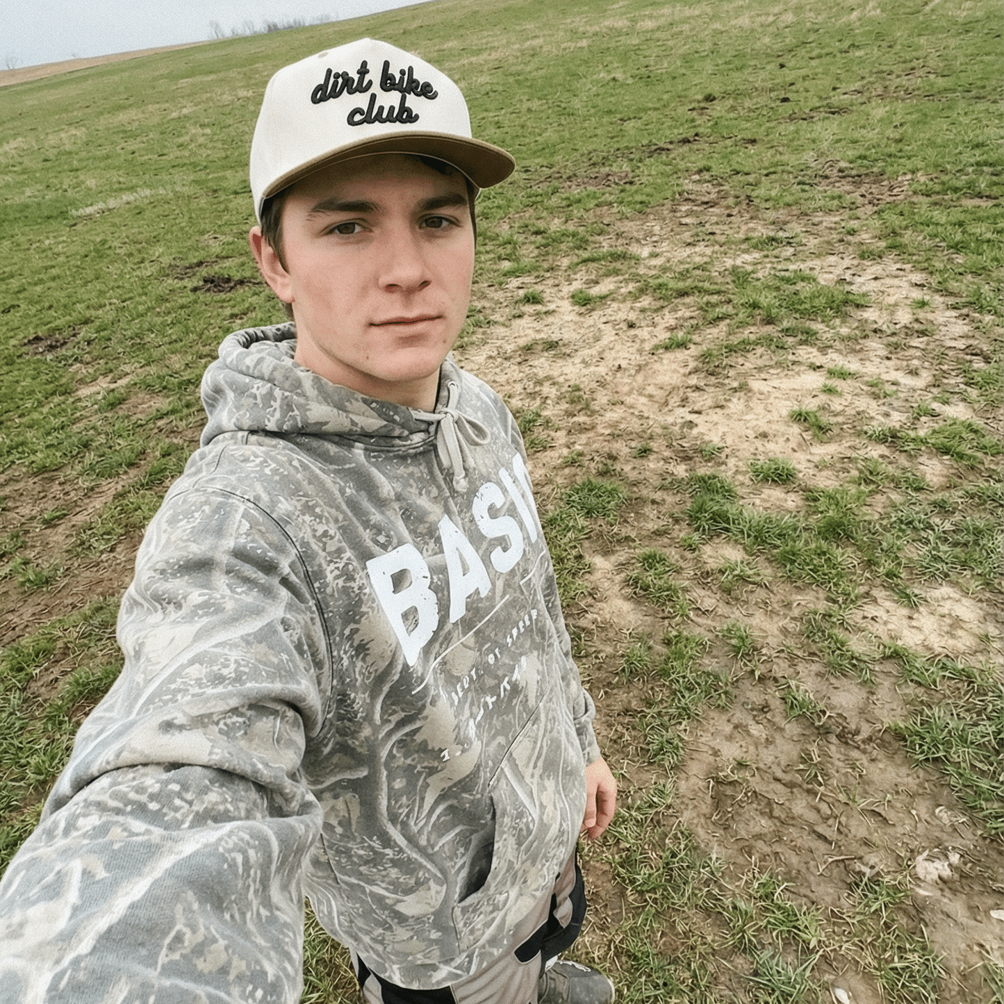 Dirt Bike Club Cream/Brown