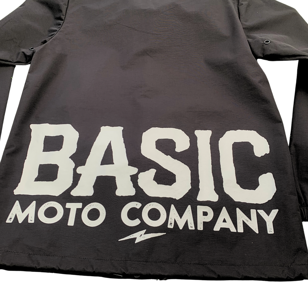 Basic Moto Co - Rain Jacket - Black