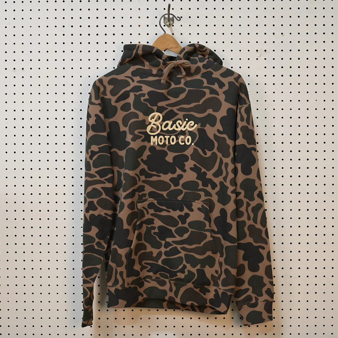Vintage Duck Camo Heavy Weight Hoodie