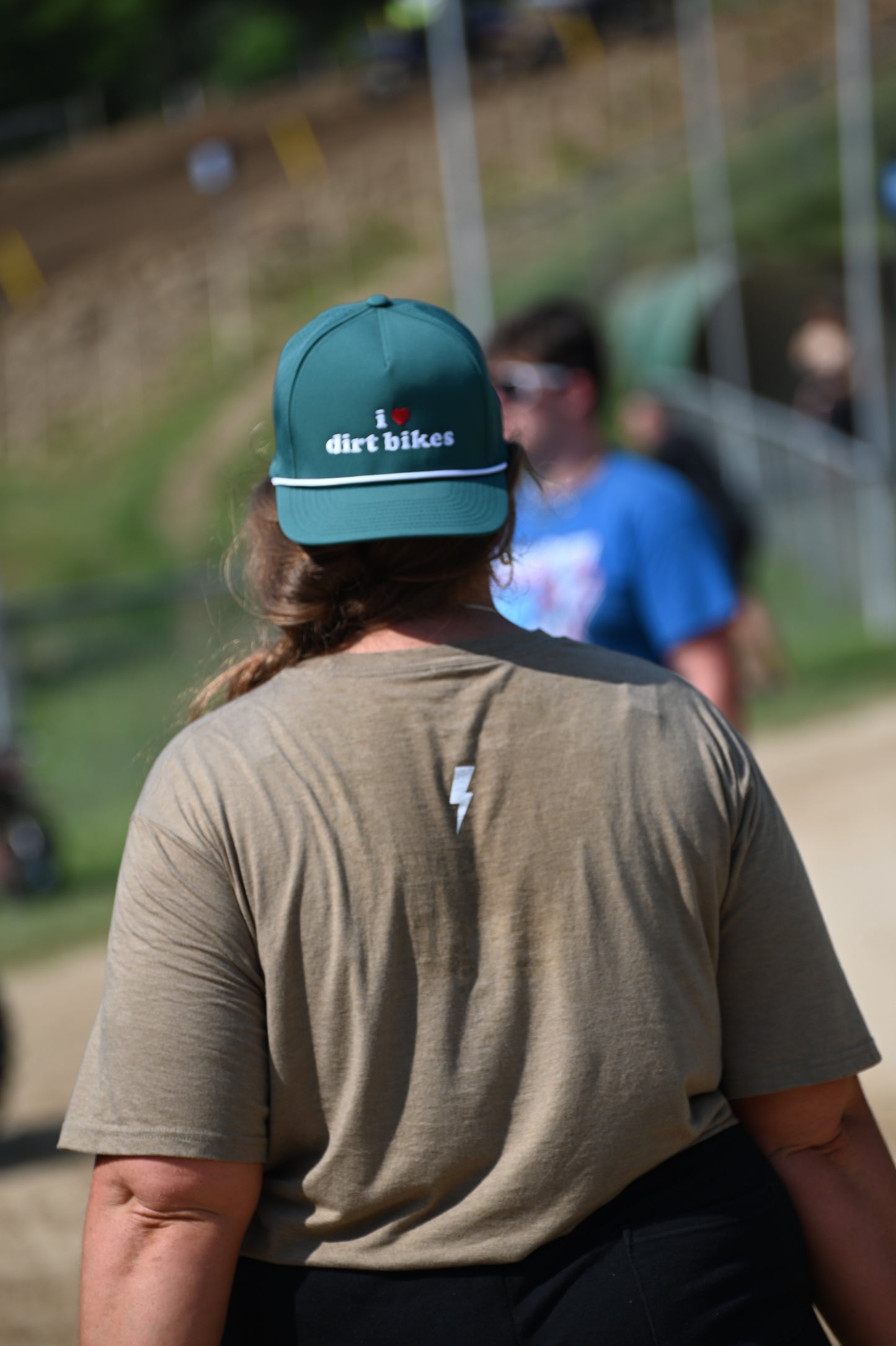 I Love Dirt Bikes Performance Snapback Hat