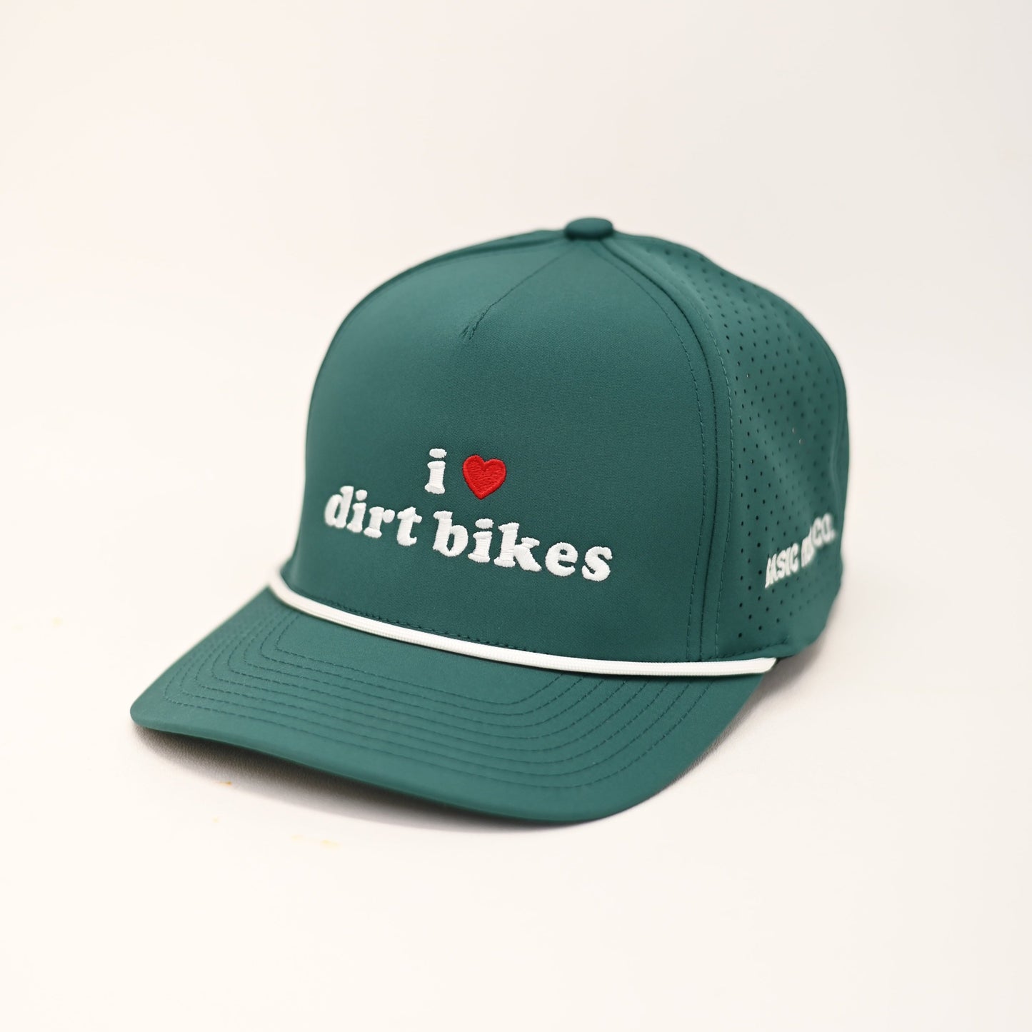 I Love Dirt Bikes Performance Snapback Hat