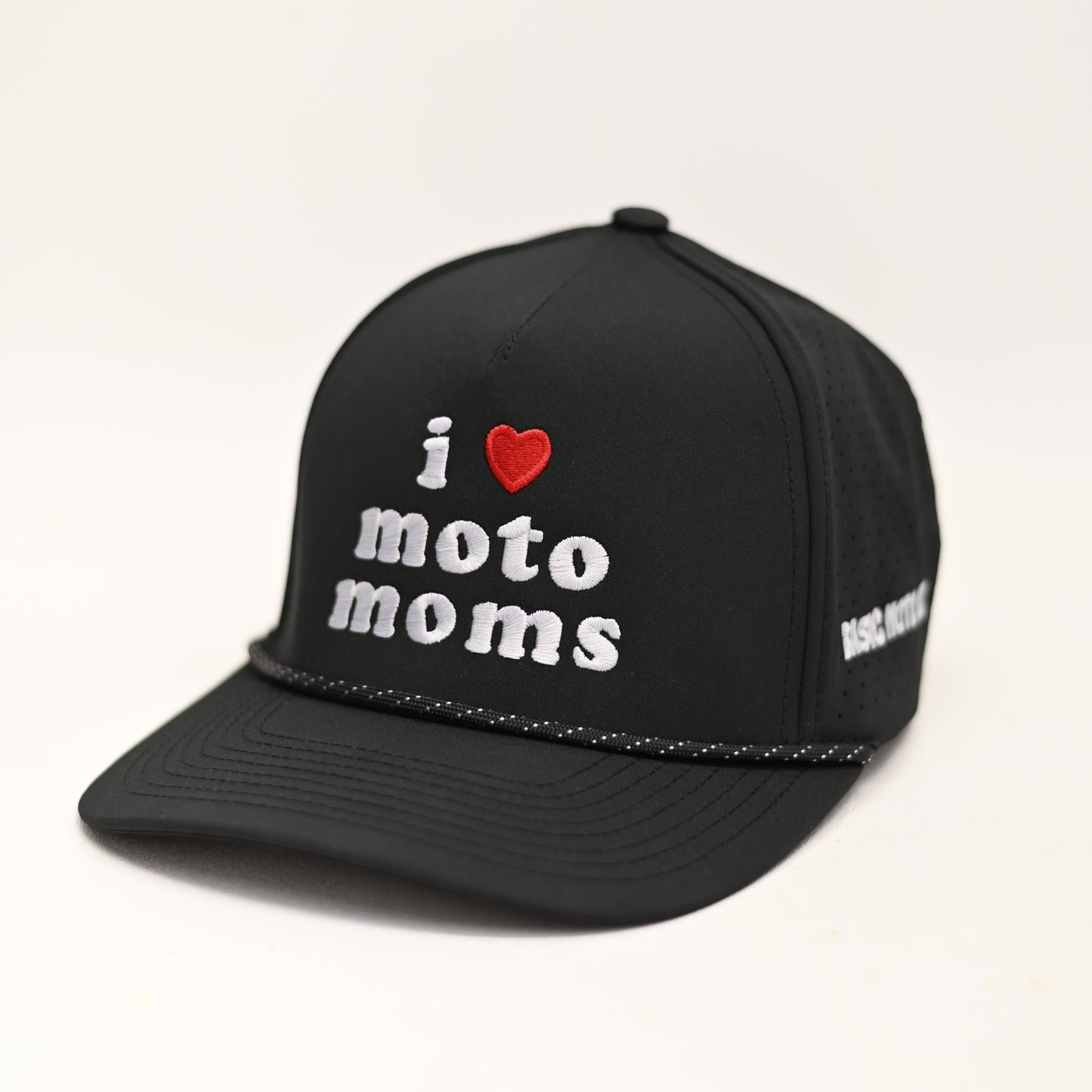 I Love Moto Moms - Black Hat