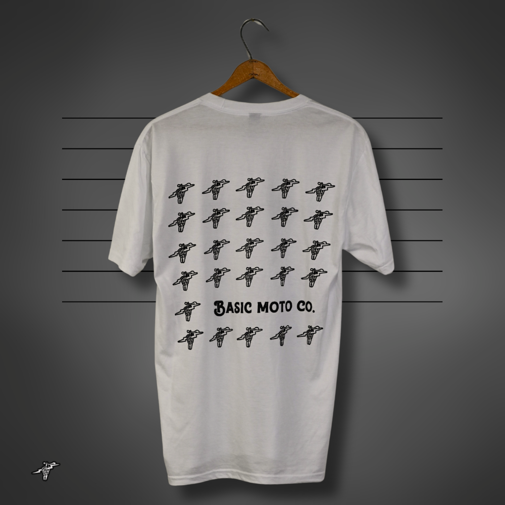 Grid - T-Shirt - White