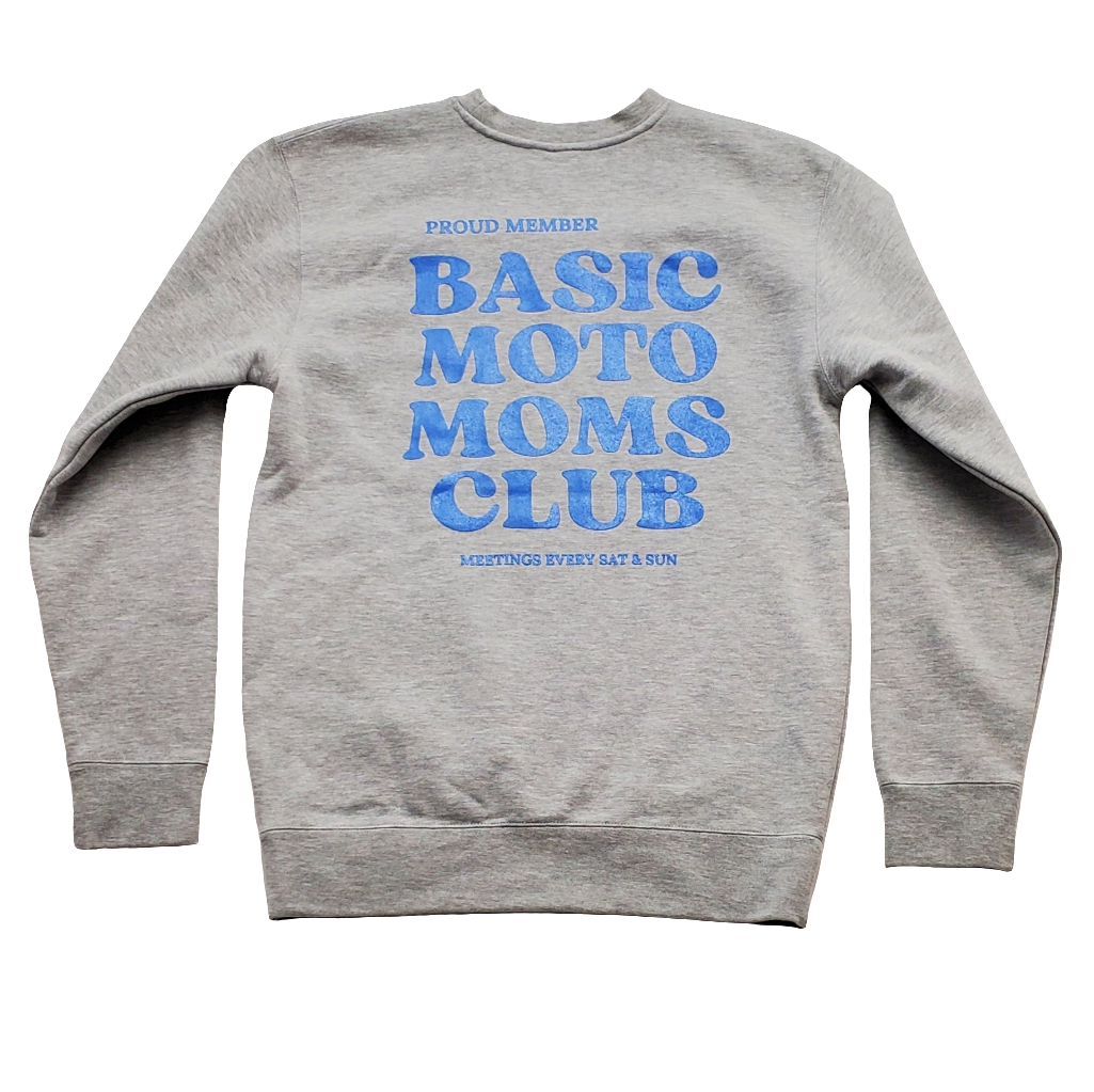 WEEKEND MEETINGS • CREWNECK • GRAY