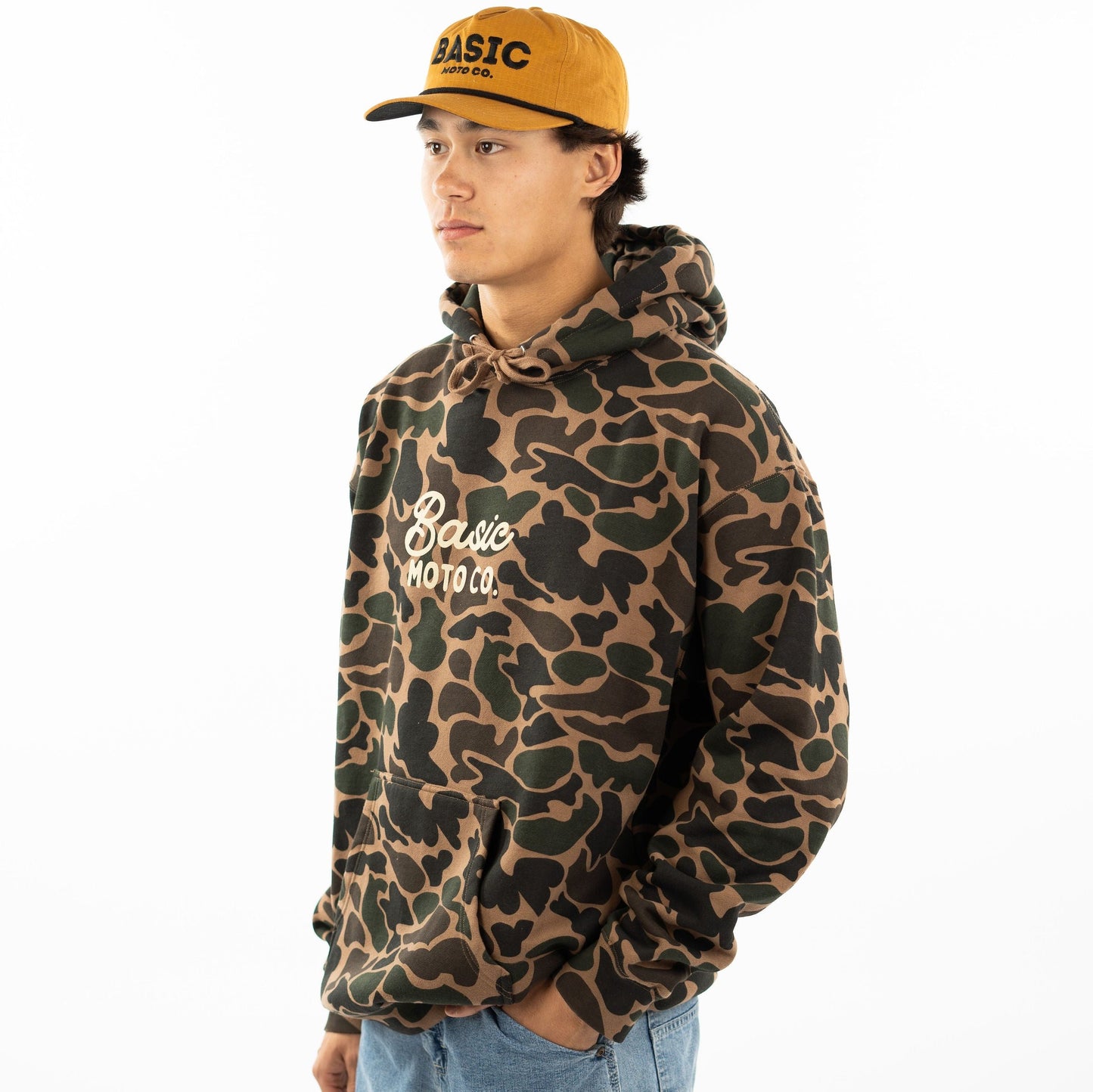 Vintage Duck Camo Heavy Weight Hoodie