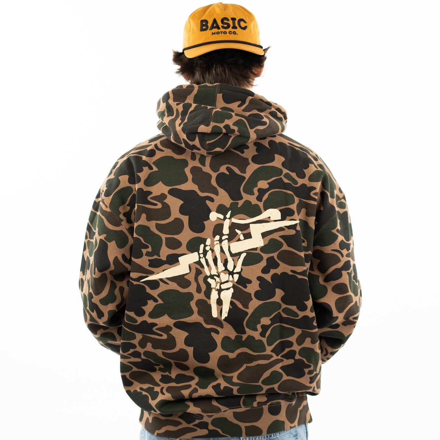 Vintage Duck Camo Heavy Weight Hoodie