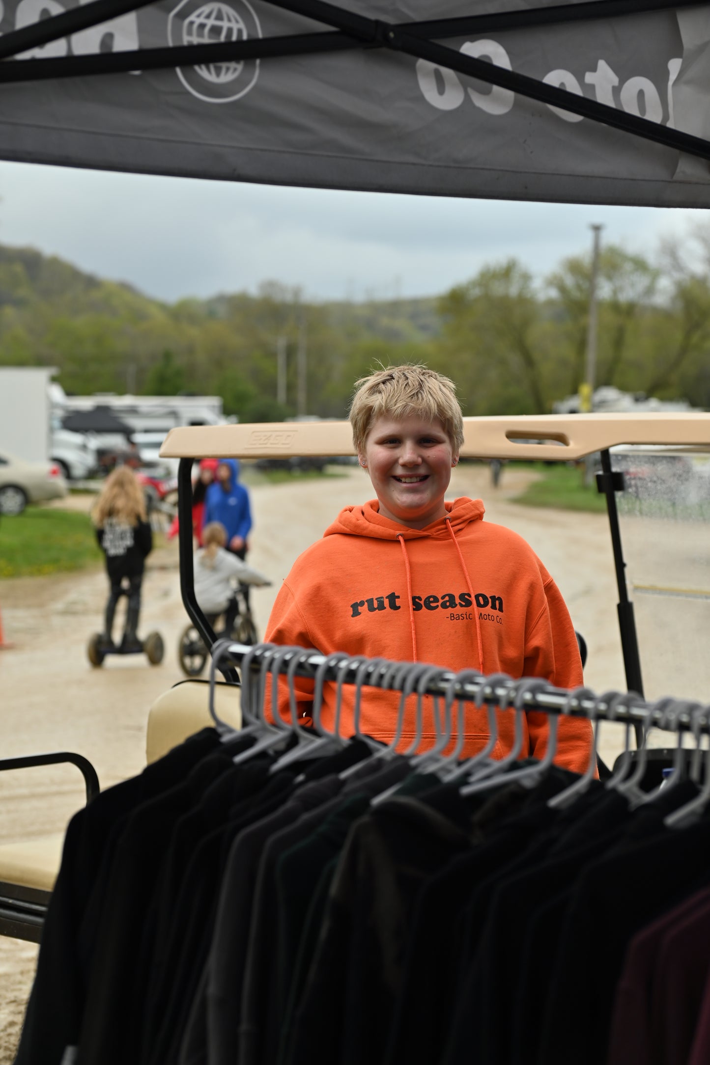 Rut Season - Blaze Orange - Hooded Sweatshirt