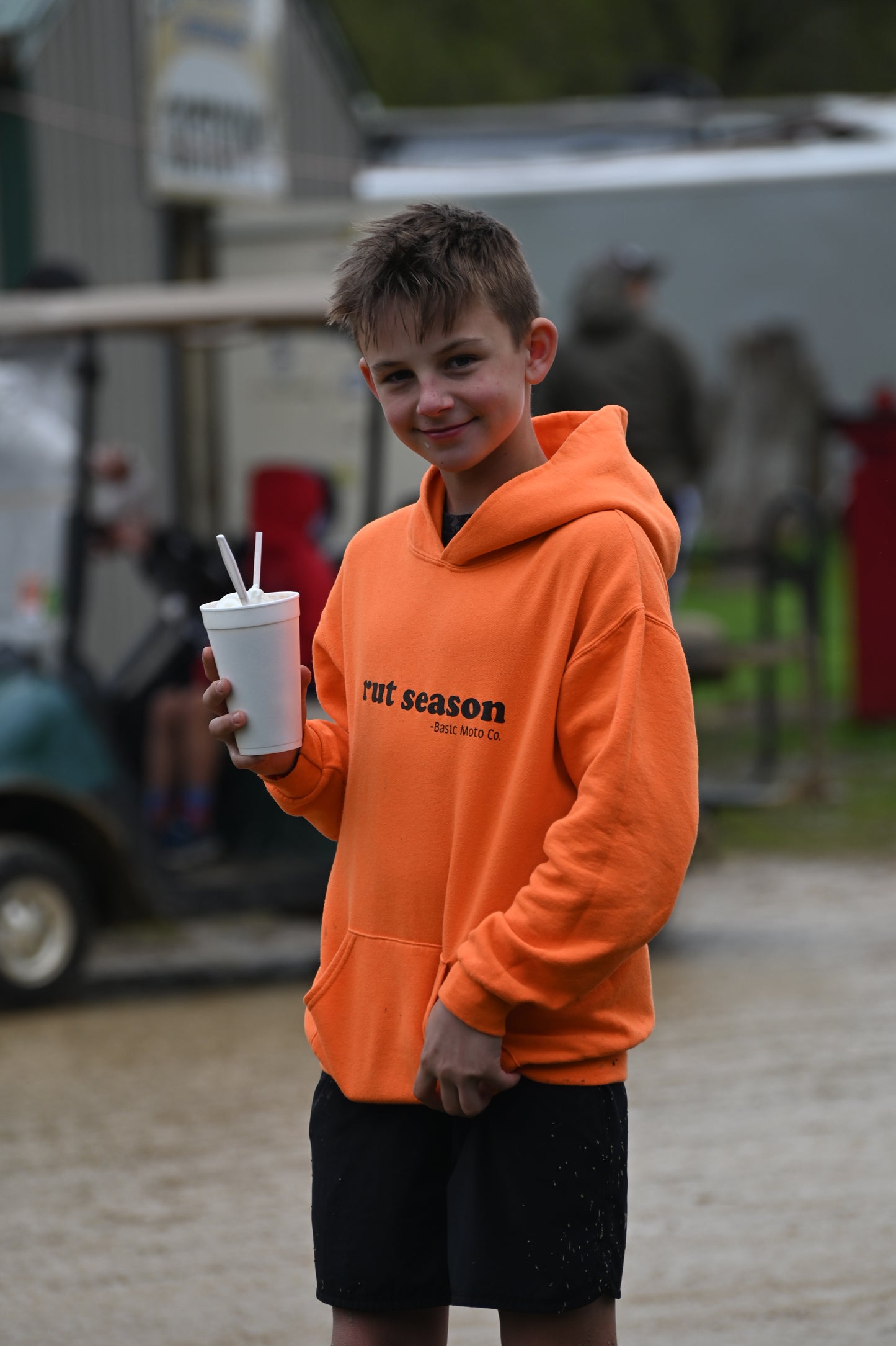 Rut Season - Blaze Orange - Hooded Sweatshirt