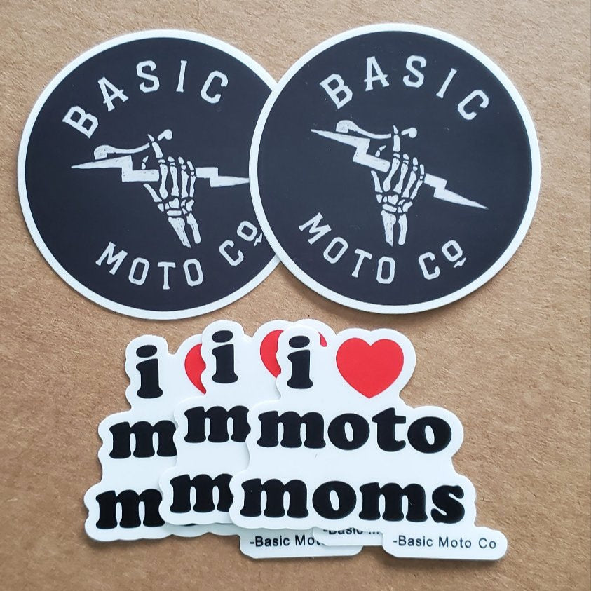 Moto Mom Sticker Pack #1