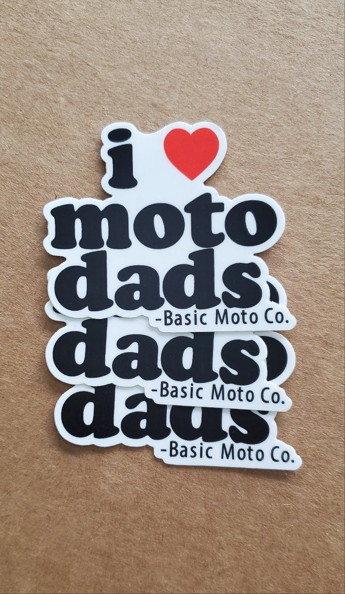 Moto Dads 3 Sticker Pack
