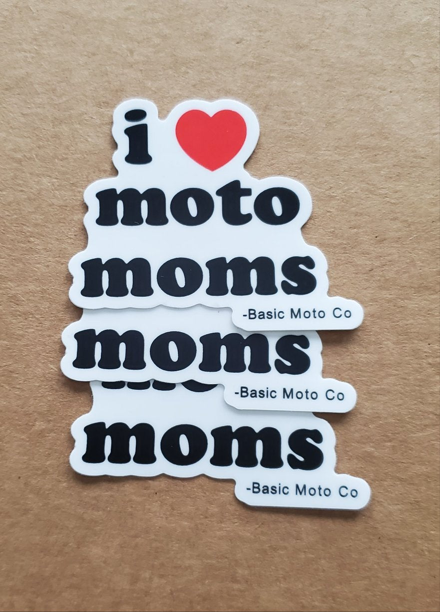 Moto Moms 3 Sticker Pack