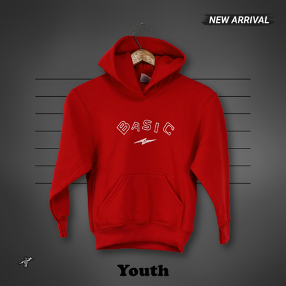 Basic Twisted Throttle - Hoodie - Cardinal Red