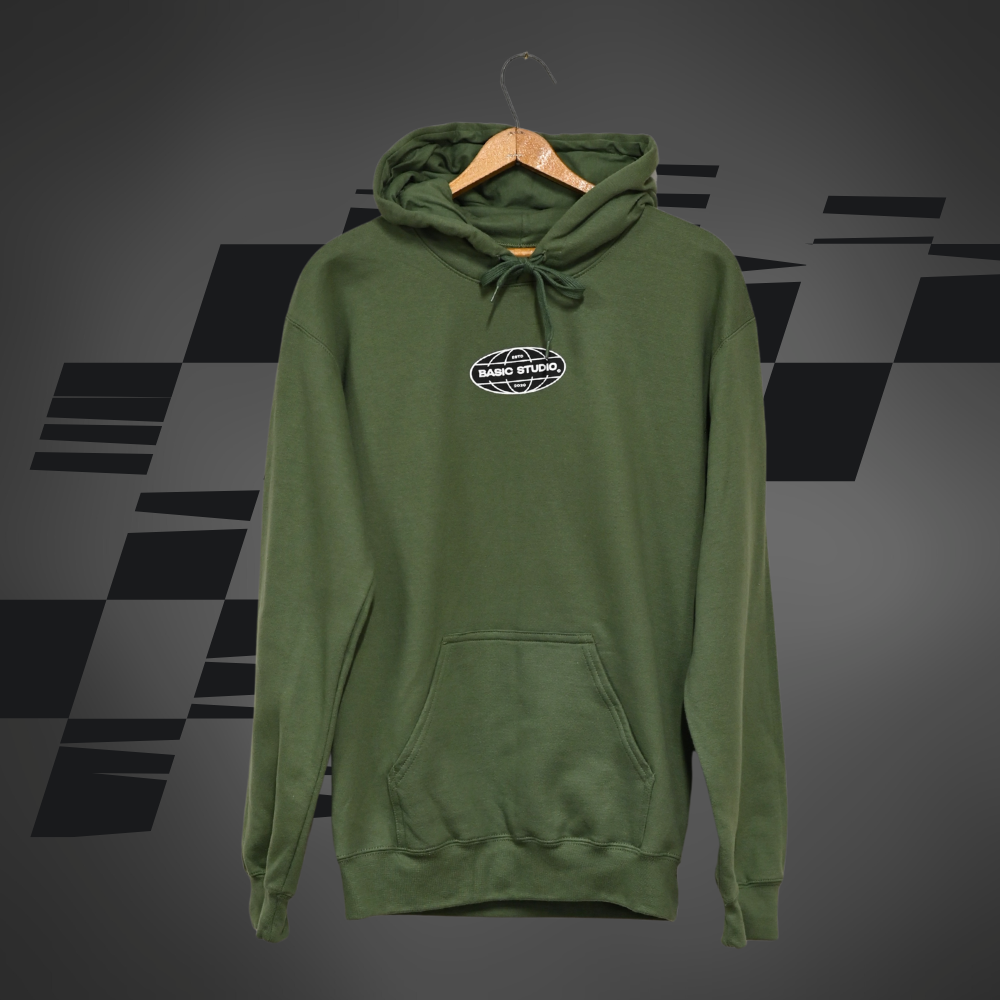 Moto Culture - RV Life - Dark Green Hoodie