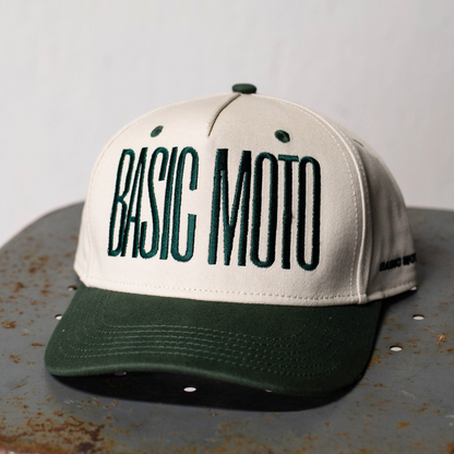 Basic Moto - Structured Snap Back Hat