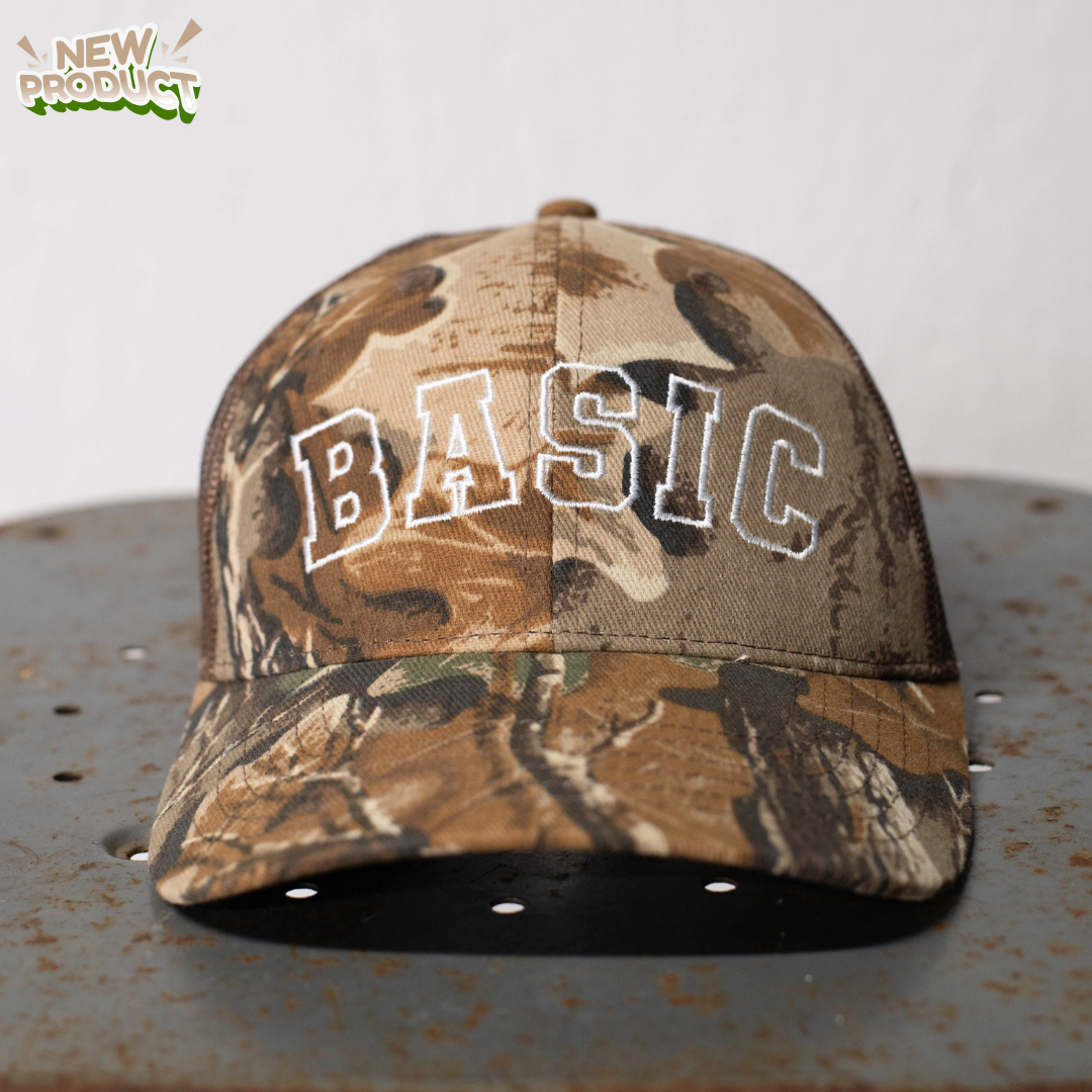 Basic Tree Line - Mesh Snap Back Hat