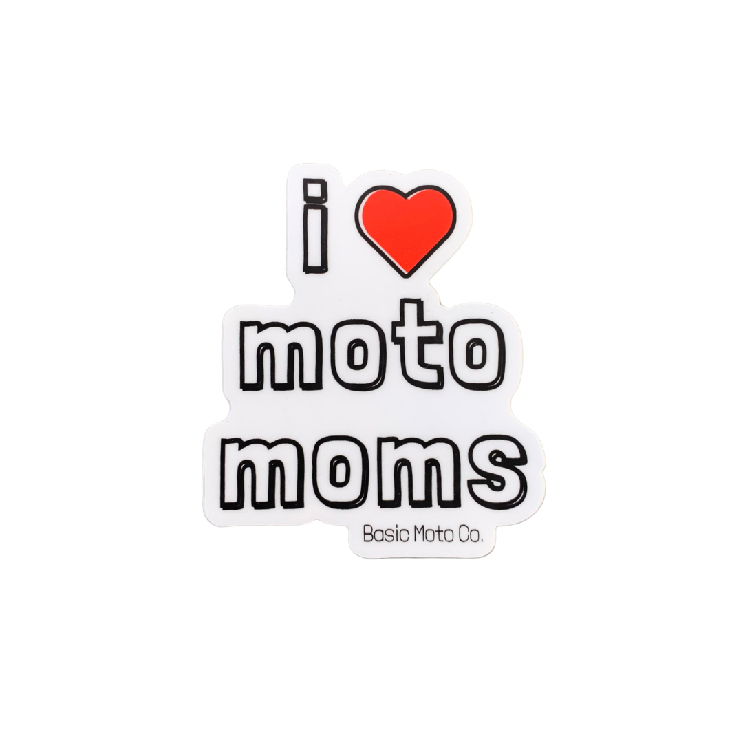 I Heart Moto Moms Sticker Pack #3