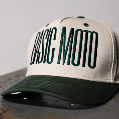 Basic Moto - Structured Snap Back Hat