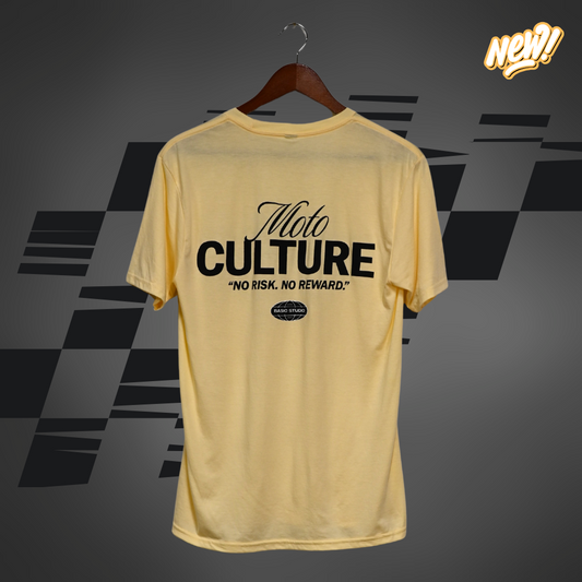 Moto Culture "No Risk, No Reward" T Shirt