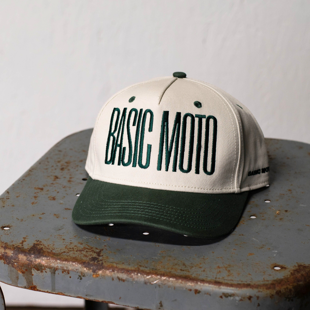 Basic Moto - Structured Snap Back Hat