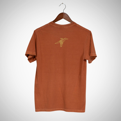 Dirt Bike Cowboy - Heavyweight Cotton T-shirt