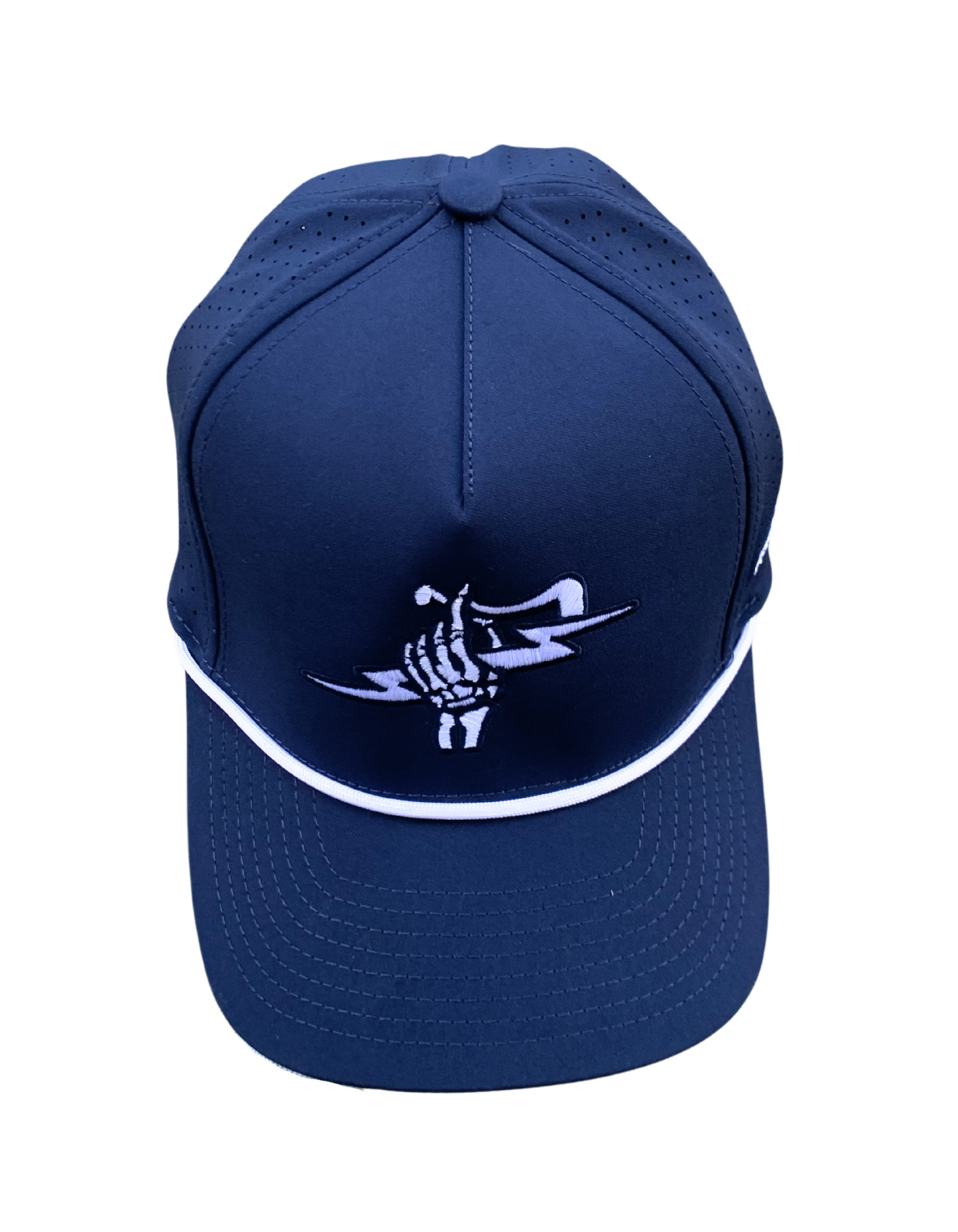 Fist of Lightning - Navy - Perfomance Snap Back Hat