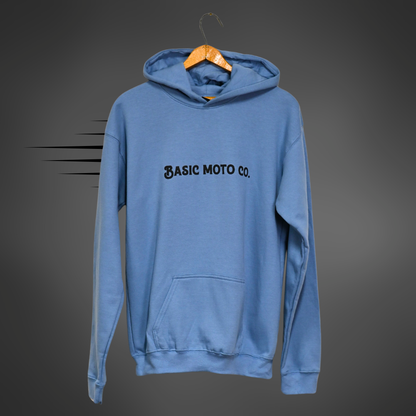 Grid Lock Hoodie Blue