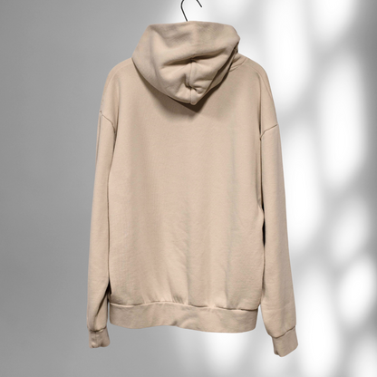Basic Moto Hoodie - Ivory