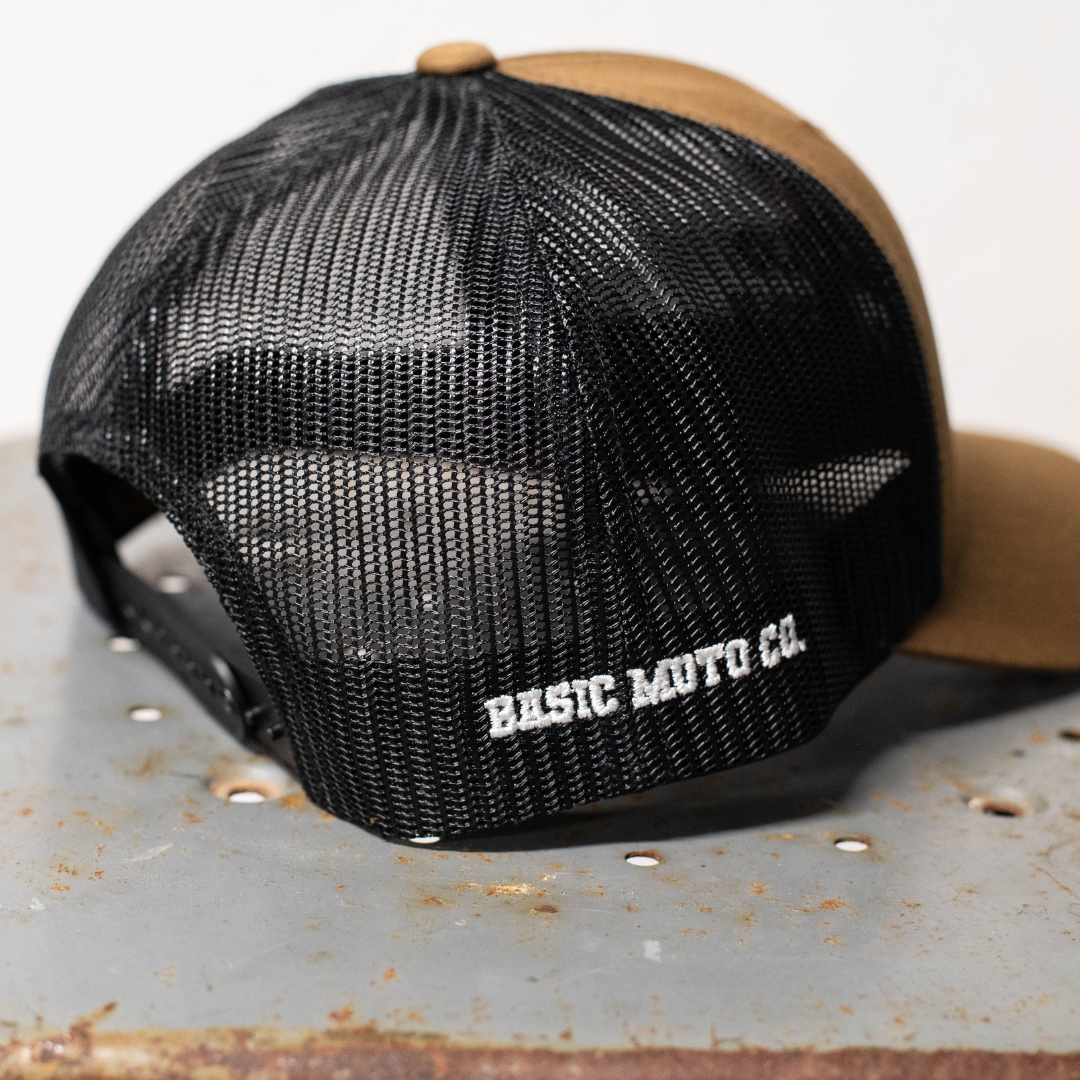 I Love Moto Moms - Mesh Snap Back Hat