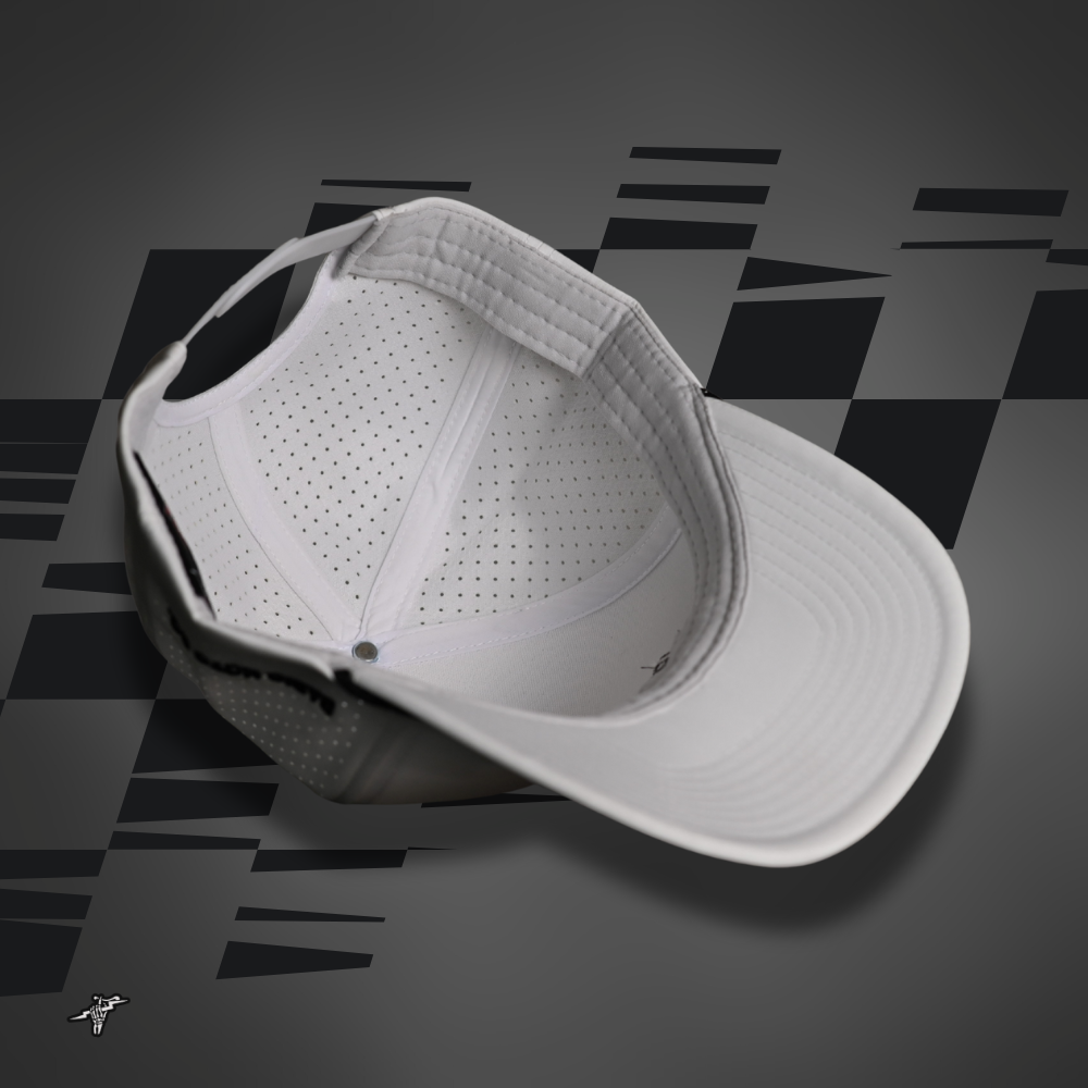I Love Moto Moms Hat - White