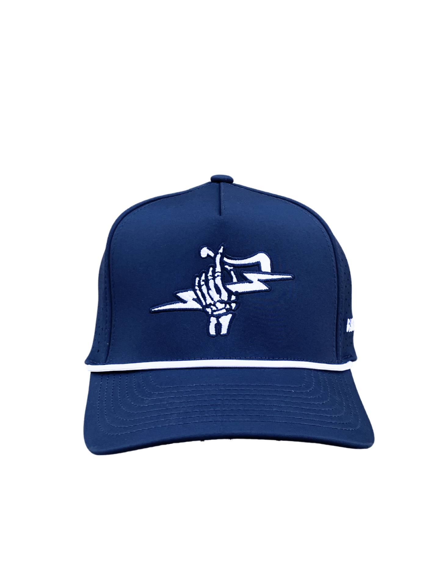 Fist of Lightning - Navy - Perfomance Snap Back Hat