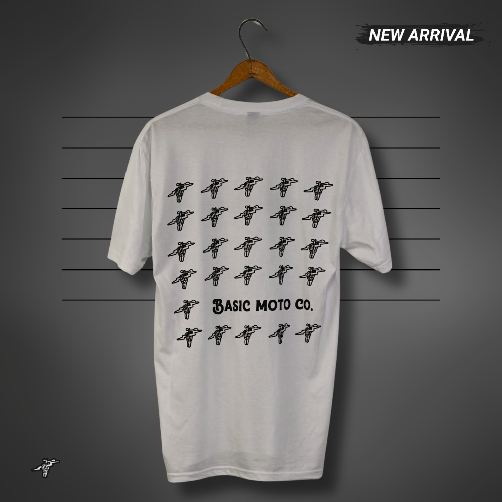 Grid - T-Shirt - White