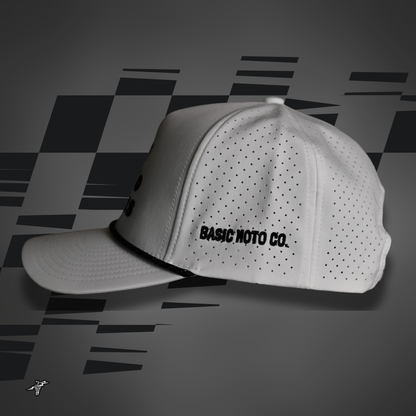 I Love Moto Moms Hat - White