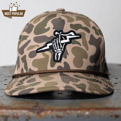 Fist of Lightning - Camo Snap Back Hat