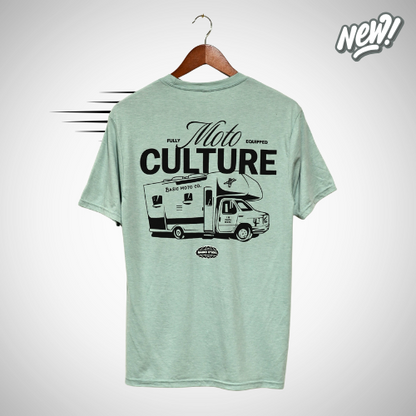 Moto Culture "Fully Equipped" - T-Shirt - Sage