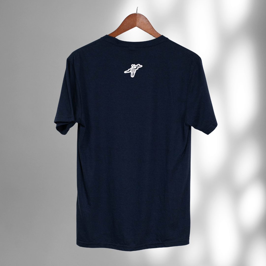 DIRT BIKE DAD NAVY T