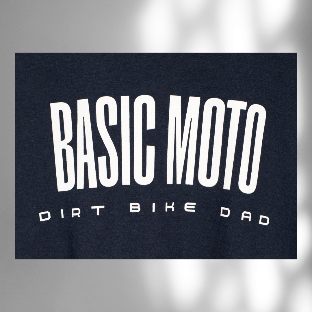 DIRT BIKE DAD NAVY T