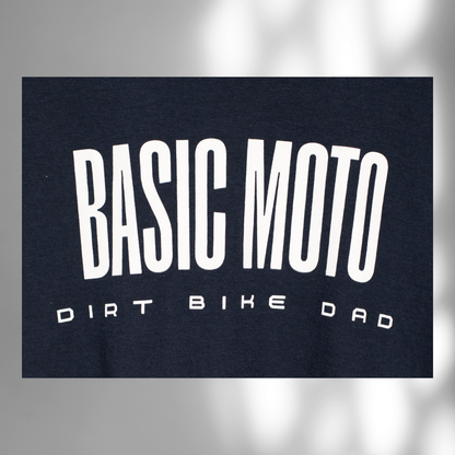 DIRT BIKE DAD NAVY T