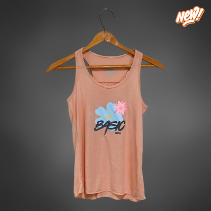 Basic Floral Girls Tank Top