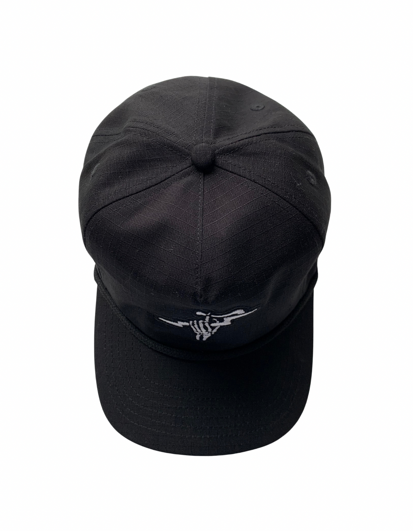 Fist of Lightning Ripstop Snapback Hat Dusty Black