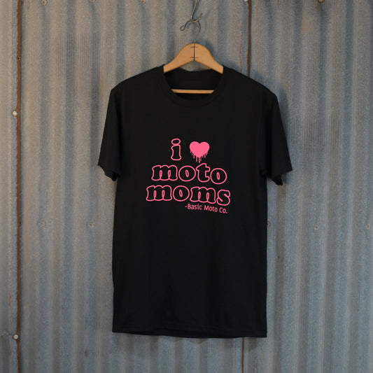 I Heart Moto Moms - Hot Pink